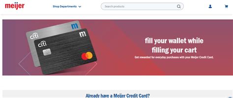 log in to send us a secure message by selecting the Topic COVID-19 Payment Waiver Request. . Meijer credit card payment